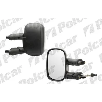 Auto zrcátko Zpětné zrcátko FIAT DOBLO 01-10 manuální