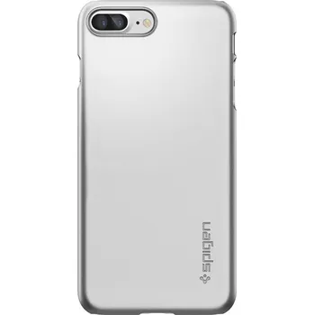 Telefonní příslušenství Spigen Thin Fit kryt pro iPhone 7 Plus/8 Plus stříbrný