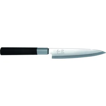 Kuchyňský nůž KAI 6715Y Wasabi Black Yanagiba filetovací nůž 15,5 cm