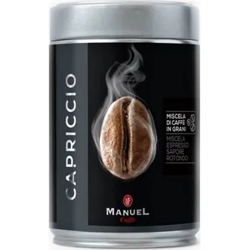 Káva Manuel Caffé Capriccio zrnková dóza 250 g