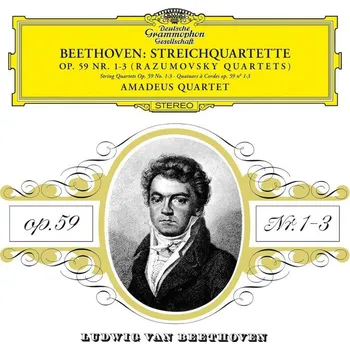 Zahraniční hudba Beethoven: Die Rasumovsky-Quartette, Op. 59 Nr. 1-3 ( Amadeus Quartet ) LP