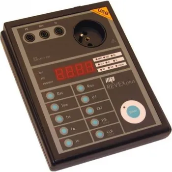 Revizní přístroj REVEX plus USB - tester el. spotřebičů a el. nářadí