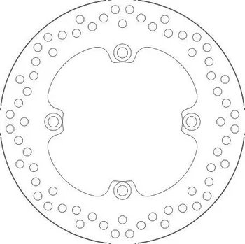 Brzdový kotouč Zadní brzdový kotouč SBS - Honda CBF 1000 ABS, 1000ccm - 06-16