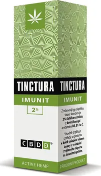 Přírodní produkt CBDex Tinctura Imunit 2% 10 ml