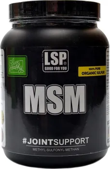 Kloubní výživa LSP Nutrition MSM 100% pure organic sulfur 1000 g