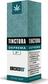Přírodní produkt CBDex Tinctura Deprema 2% 10 ml