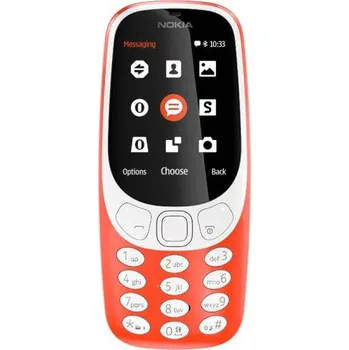 Mobilní telefon Nokia 3310 (2017) Single SIM, 16 MB červený