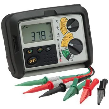Revizní přístroj LRCD200 - měřič impedance smyčky