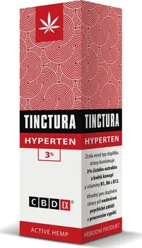 Přírodní produkt CBDex Tinctura Hyperten 3% 10 ml