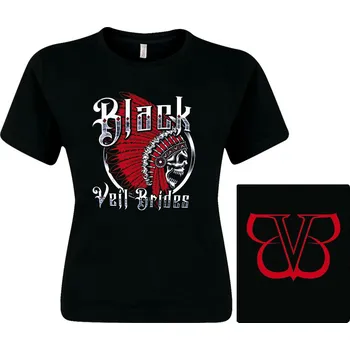 dámské triko Black Veil Brides - Indian Skull