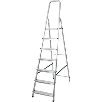 Žebřík Hliníkové schůdky jednostranné - 7 schodů (Hliníkové schůdky)