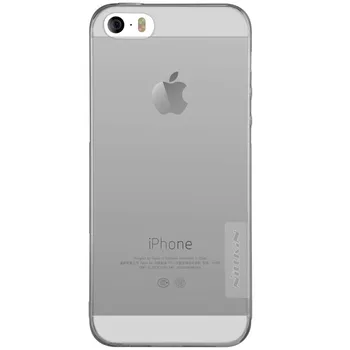 Pouzdro na mobilní telefon Nillkin Nature iPhone 5/5S/SE šedé