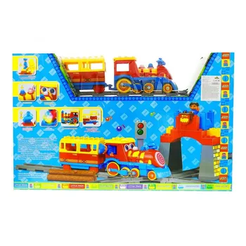 Vláček a vláčkodráha Jixin Vláček s dráhou a doplňky 133 cm