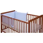 SCARLETT mantinel do postýlky 4dílný Oto modrý