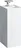 Laufen Kartell 375 x 435 x 900 mm volně stojící bílé, tříotvorové