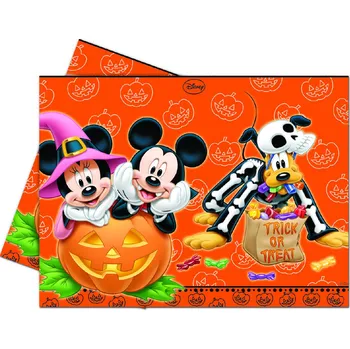Jednorázový ubrus MICKEY HALLOWEEN ubrus, 120 cm x 180 cm