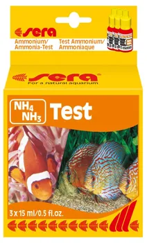 Test akvarijní vody Sera Test NH3/NH4 3x 15 ml