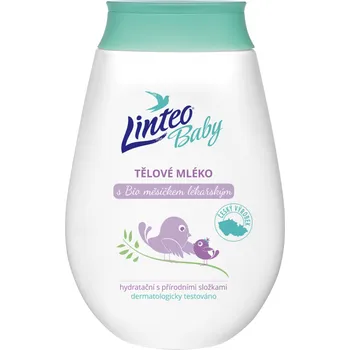 Linteo Baby Tělové mléko s Bio měsíčkem lékařským 250 ml