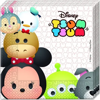 Papírový ubrousek TSUM TSUM ubrousky 20 ks, 33 cm x 33 cm