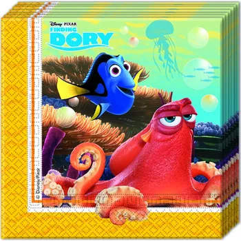 Papírový ubrousek HLEDÁ SE DORY ubrousky 20 ks, 33 cm x 33 cm