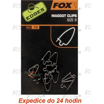 FOX Maggot Clips - velikost 8 - CAC525
