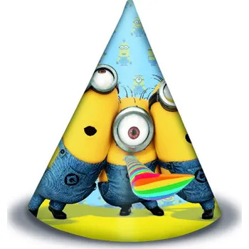 Party dekorace Procos - MIMONI LOVELY party čepičky - 6 ks