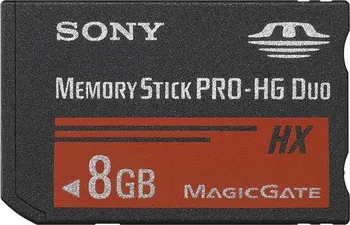 Paměťová karta Sony Memory Stick PRO-HG Duo 8 GB HX (MSHX8B