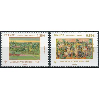 Poštovní známka Post France (2017) MiNr. 6773 - 6774 ** - Francie - 70 let diplomatických vztahů s Filipínami