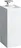 Laufen Kartell 375 x 435 x 900 mm volně stojící bílé, jednootvorové