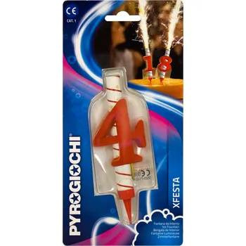 Dortová svíčka Dortová fontána č. 4