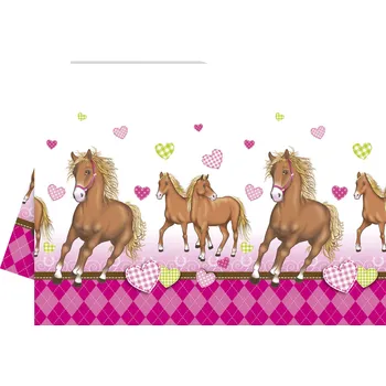 ubrus LOVELY HORSE ubrus, 120 cm x 180 cm