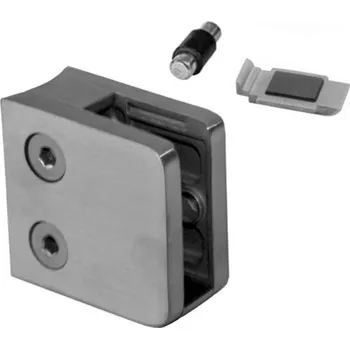 Zábradlí Držák skla, zábradlí D42,4x2, T6-12,76/B45/H45