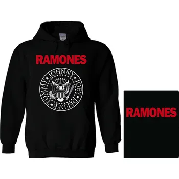 Pánská mikina mikina s kapucí Ramones - logo