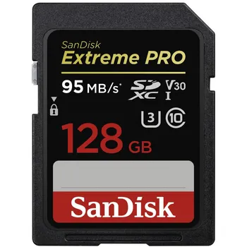 Paměťová karta SanDisk SDXC Extreme Pro 128 GB Class 10 UHS-I U3 V30 (SDSDXXG-128G-GN4IN)
