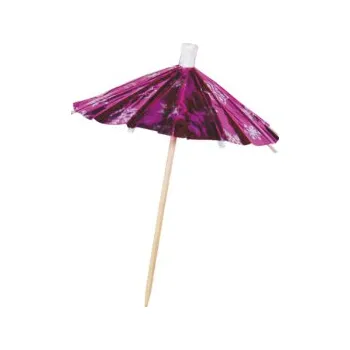 Party nádobí Napichovátka dekorativní deštníček lesklý 100 mm (100 ks)