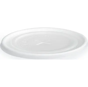 Jednorázové nádobí Víčko s křížovým otvorem pro kelímky (pr. 90 mm) (100 ks)