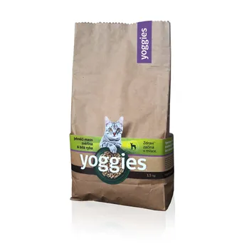 Krmivo pro kočku Yoggies Cat Basic 1,5 kg