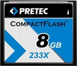 Paměťová karta Pretec CompactFlash 233x 8 GB (PCCF8GB)