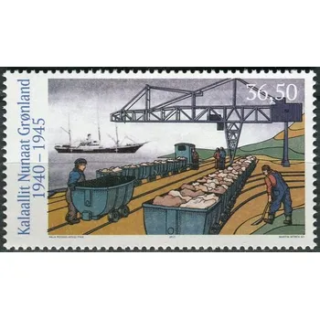 Poštovní známka (2017) MiNr. 745 ** - Grónsko - Grónsko během druhé světové války (II)