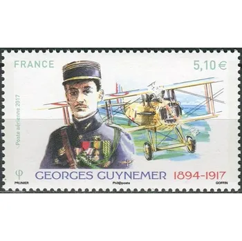 Poštovní známka Post France (2017) MiNr. 6818 ** - Francie - 100. výročí úmrtí Georges Guynemer