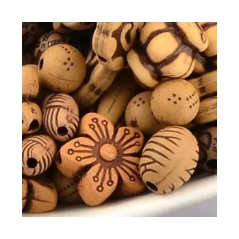 Dětské navlékací korálky Korálky plastové mix hliněný 25-35g