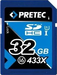 Paměťová karta Pretec SDHC 433x 32 GB Class 16 UHS-I U1 (PC6SDHC32G)