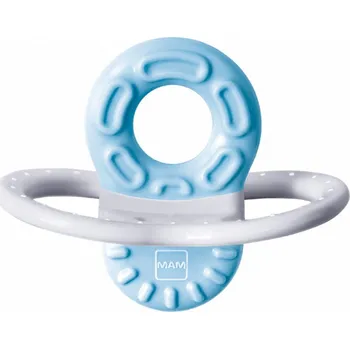 Hračka pro kojence Mam Bite & Relax fáze 1 mini kousátko s různou strukturou 1 kus různé barvy