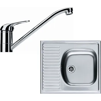 Nerezový dřez Franke Set N32 ETN 611-58 + dřezová baterie FP 0035