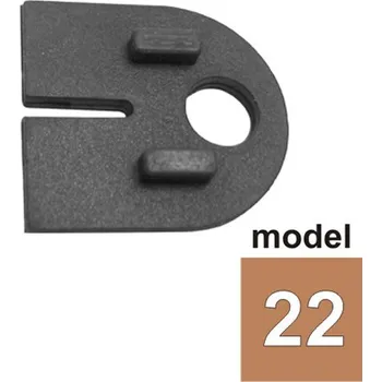 Zábradlí Těsnění na držák skla 9mm model 22 - cena za 1ks, do držáku 2ks