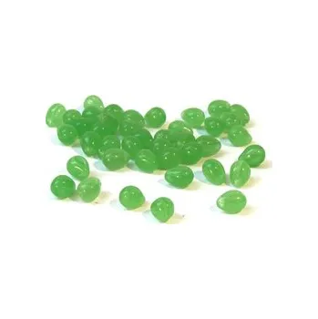 Dětské navlékací korálky Skleněný korálek - kapka (41 ks)