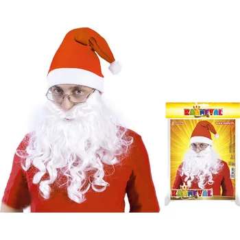 Karnevalový doplněk Rappa Vousy Santa pro dospělé