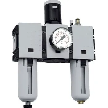 Kompresor FUTURA CL383-16F úpravná jednotka 0-16bar, G 3/8" (regulátor + filtr + přimazávač - ABAC)