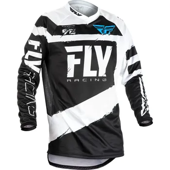 Moto oblečení Fly Racing F-16 2018 dres černý/bílý