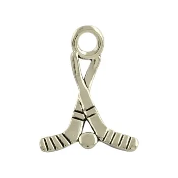 Přívěsek Přívěsek hokejky - buly 22x17mm